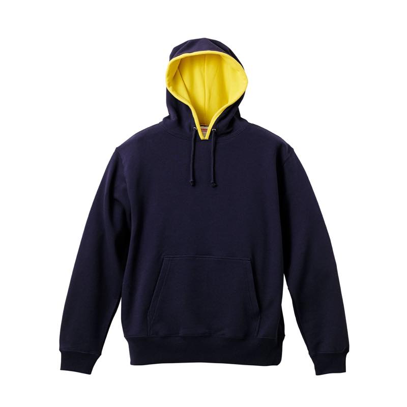 ネイビー／ブレージングイエロー