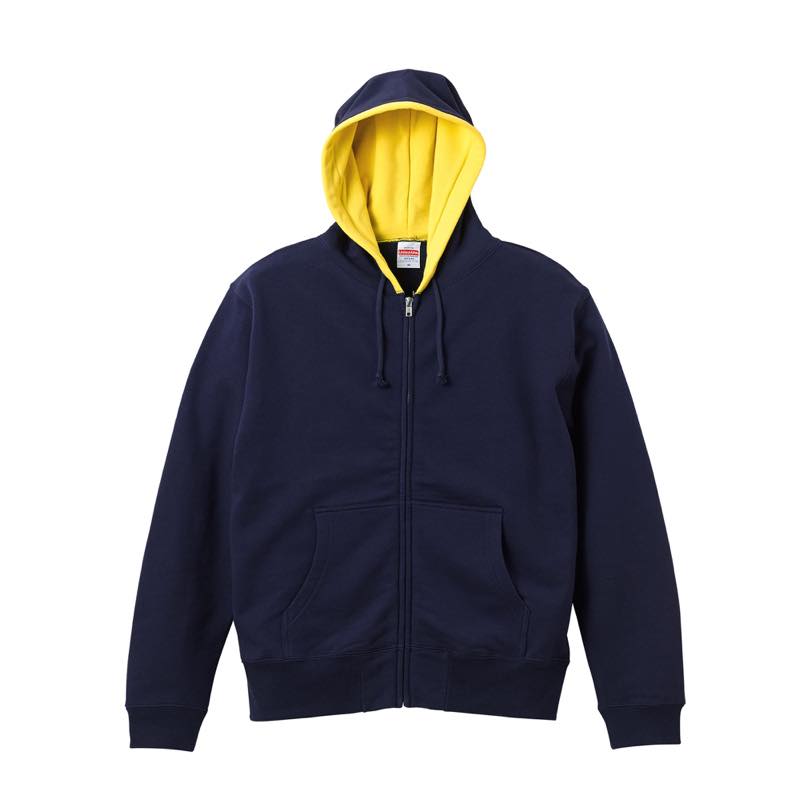 ネイビー／ブレージングイエロー